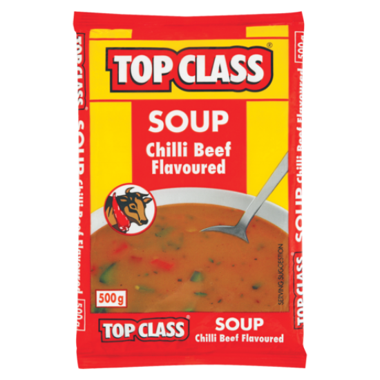 TOP CLASS SOUP CHILLI BEEF 500GR