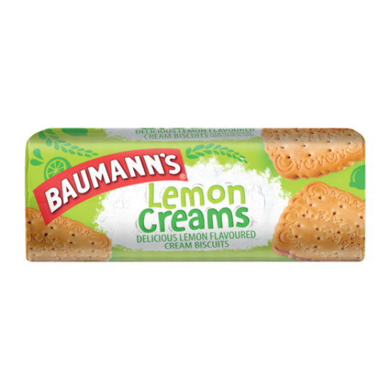 BAUMANNS BISC LEMON CREAMS 200GR