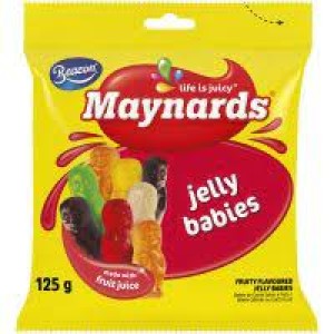 MAYNARDS ENERJELLY BABIES 125GR