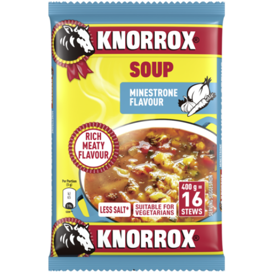 KNORROX SOUP MINESTRONE 400GR