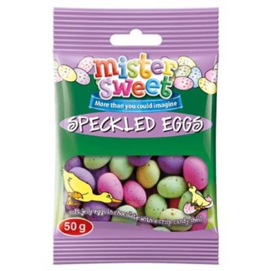 MISTER SWEET SPECKLED EGGS 50GR