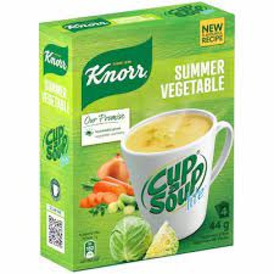 KNORR CUP A SOUP LITE SUMMER VEG 4EA