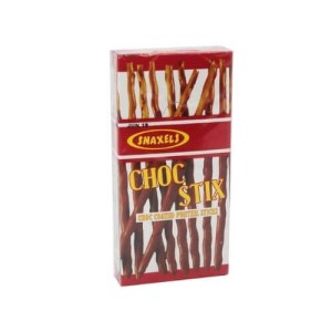 SNAXELS CHOCOLATE STICKS 50GR