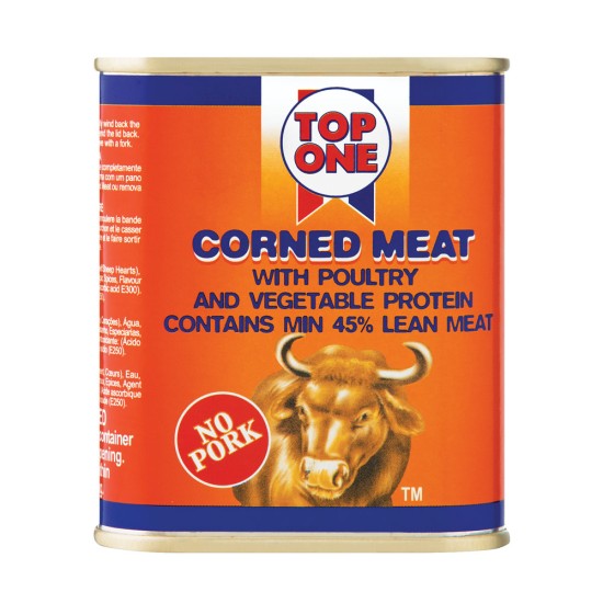 TOP ONE CORNED MEAT 300GR