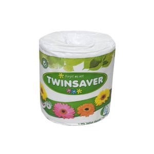 TWINSAVER TOILET ROLL 1PLY WHITE