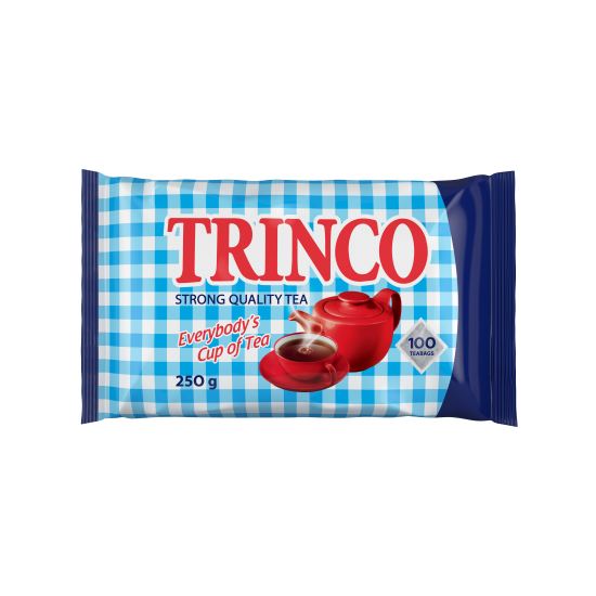 TRINCO TEABAGS POUCH TAGLESS 100EA