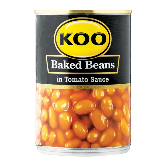 KOO BAKED BEANS IN TOMATO SAUCE 410GR