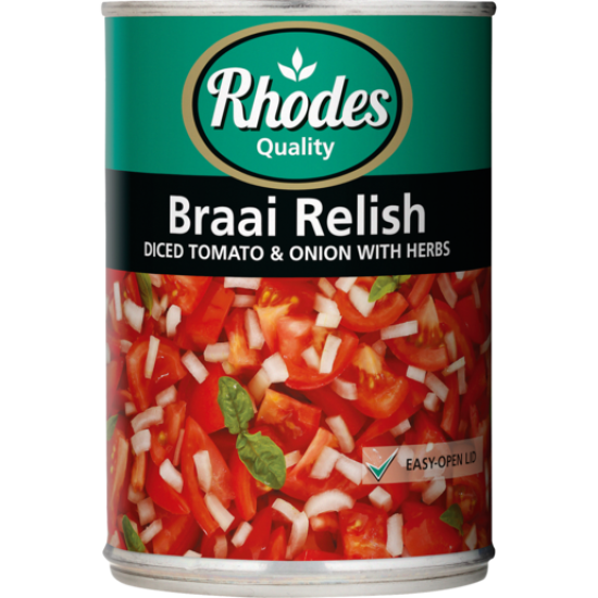 RHODES BRAAI RELISH 410GR