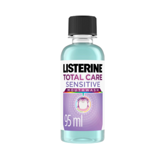 LISTERINE MOUTH WSH TOTAL CARE SENS 95ML