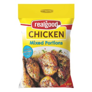 REAL GOOD CHICKN IQF MIX PORTIONS 1.5KG