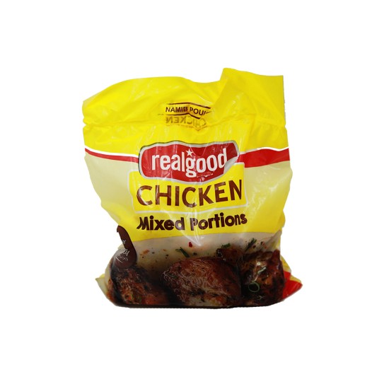 REAL GOOD CHICKN IQF MIXED PORTIONS 1KG