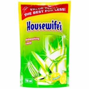 HOUSEWIFE'S DISHWASHING LIQ POUCH 750ML