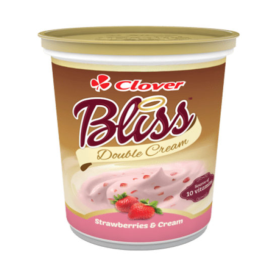 CLOVER BLISS D/C YOG S/BERRY&CRM 1KG