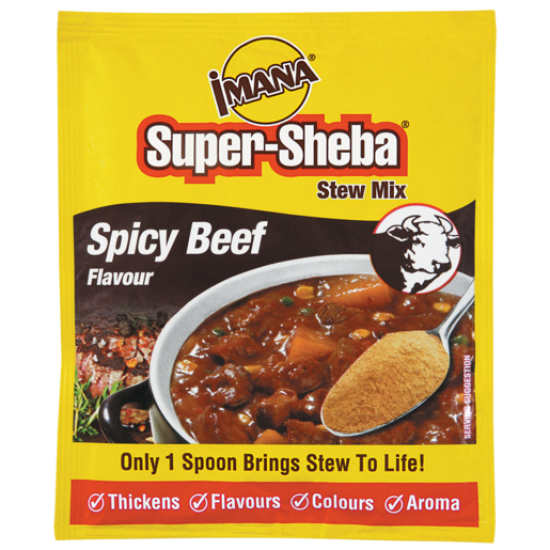 IMANA SPICY BEEF STEW MIX 55GR