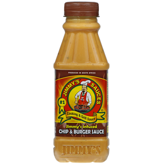 JIMMY'S SAUCES CHIP & BURGER 375ML