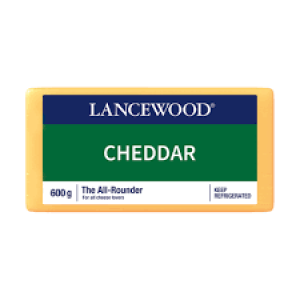 LANCEWOOD CHEDDAR CHEESE 600GR