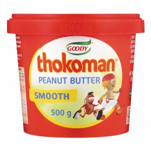 THOKOMAN PEANUT BUTTER SMOOTH 500GR