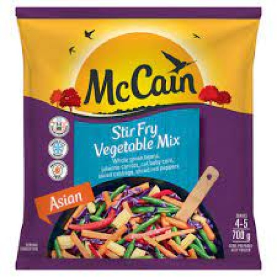 MCCAIN STIR FRY ASIAN 700GR