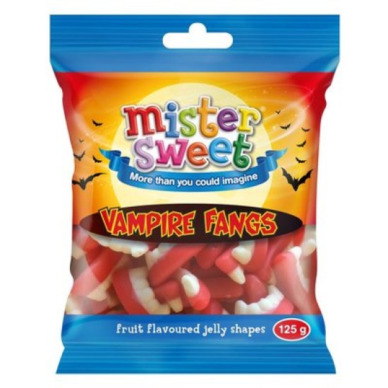 MISTER SWEET GUMS&JELLIES VAMPIRE 125GR