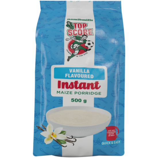 TOP SCORE INST MAIZE PORRIDGE VANIL 500G