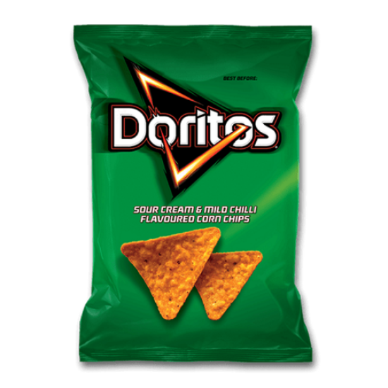 DORITOS SOUR CREAM&MILD CHILI 145GR