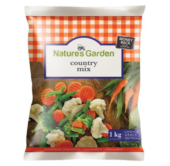 NATURES GARDEN COUNTRY MIX 1KG